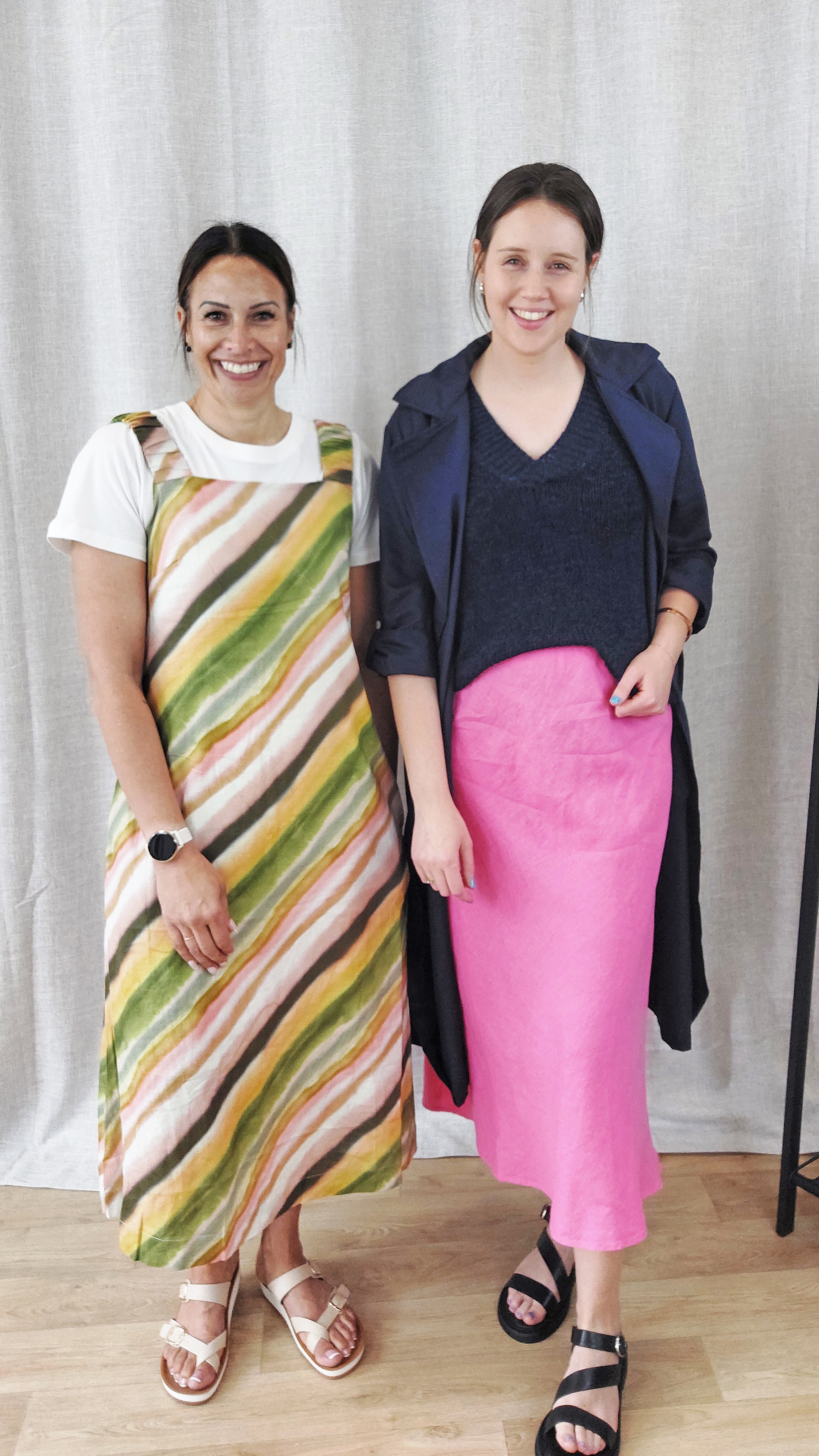 style items clothing on different bodies